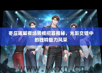 枣庄璀璨夜场男模招募揭秘，光影交错中的独特魅力风采